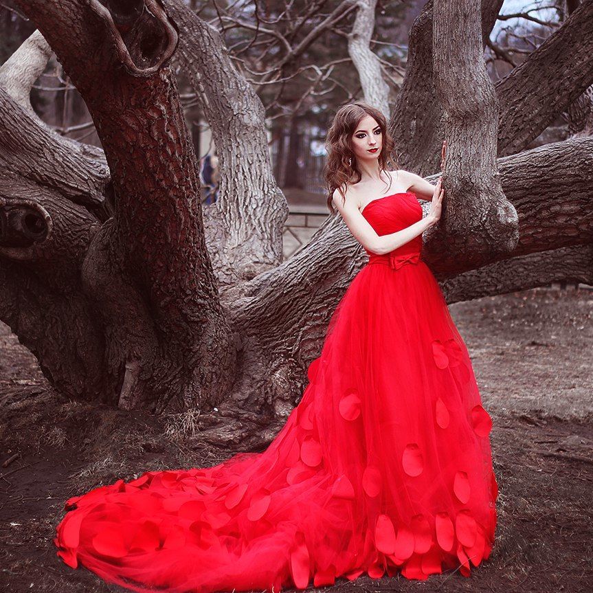 Валдберис Красное Платье