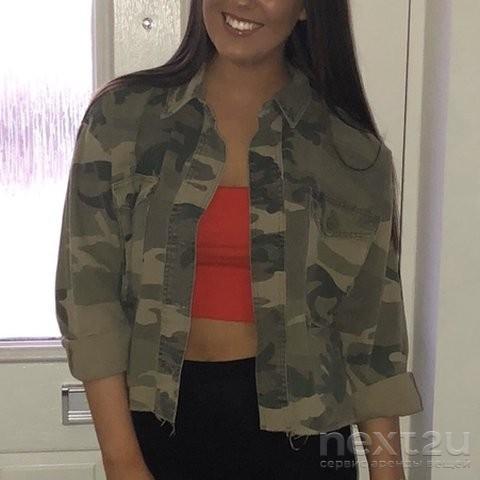 Camo jacket deals womens topshop