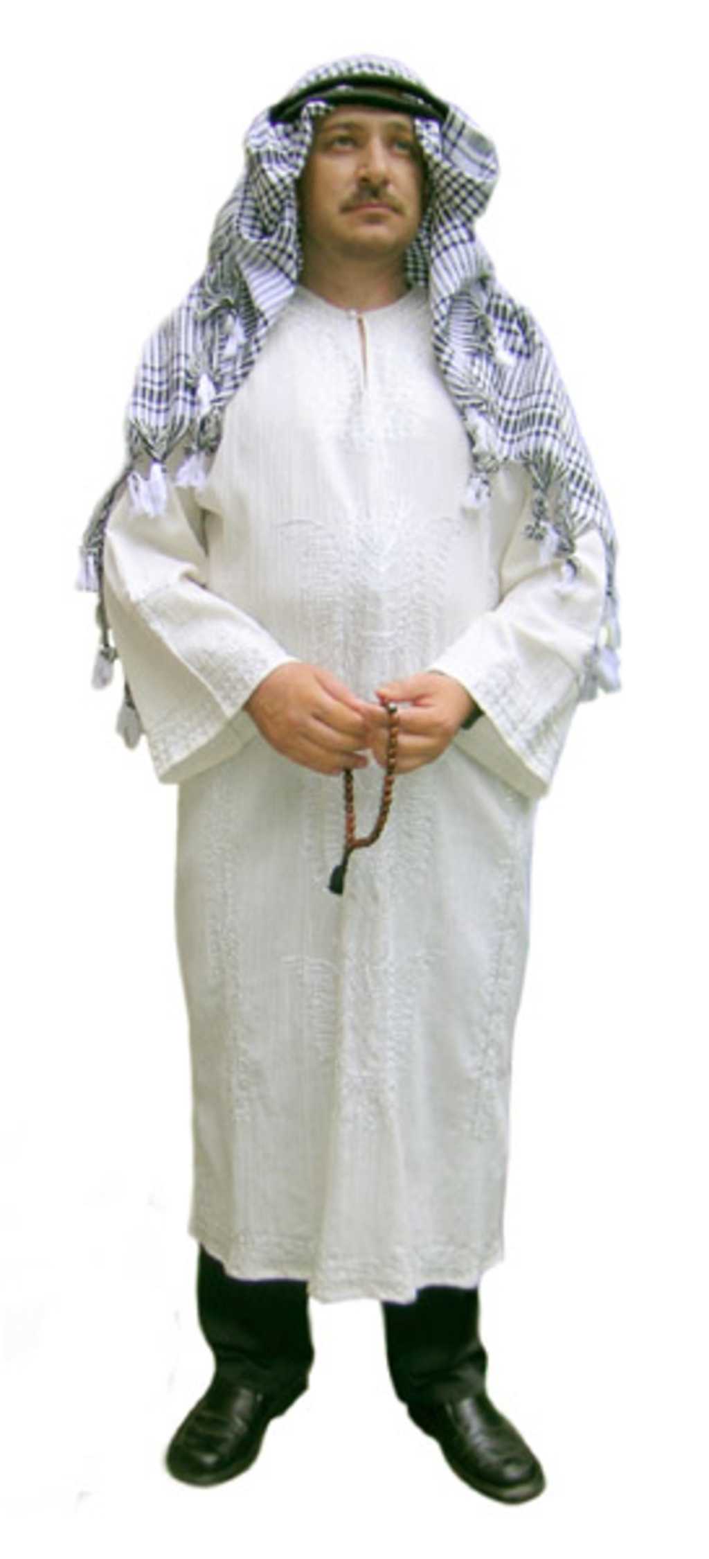 Араб в национальной одежде