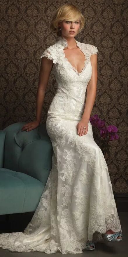 Свадебное платье женщине за 40