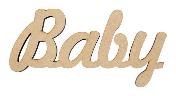 Надпись Baby