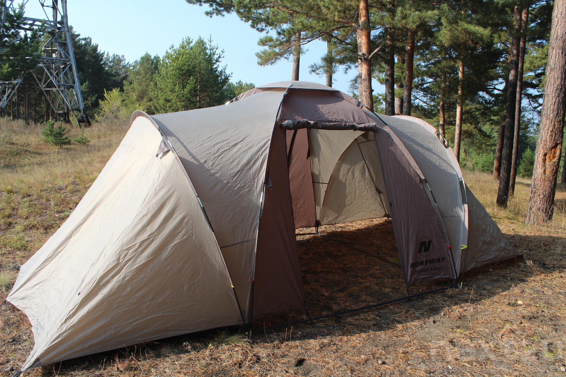 Палатка Nordway Twin Sky 4 Купить