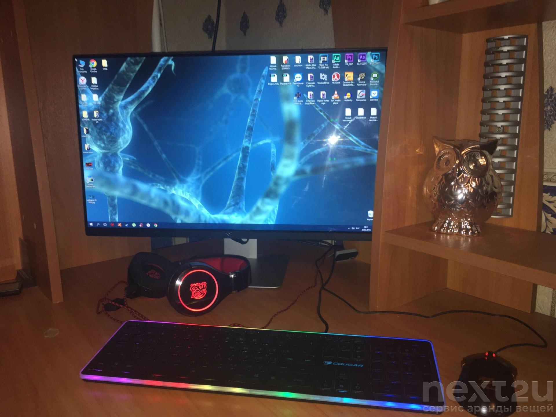 Компьютер 2018 года. Утилизация оргтехники. Настольный персональный компьютер. Комп с помойки. Dell optiplex комплект.