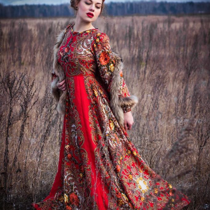Российские платья