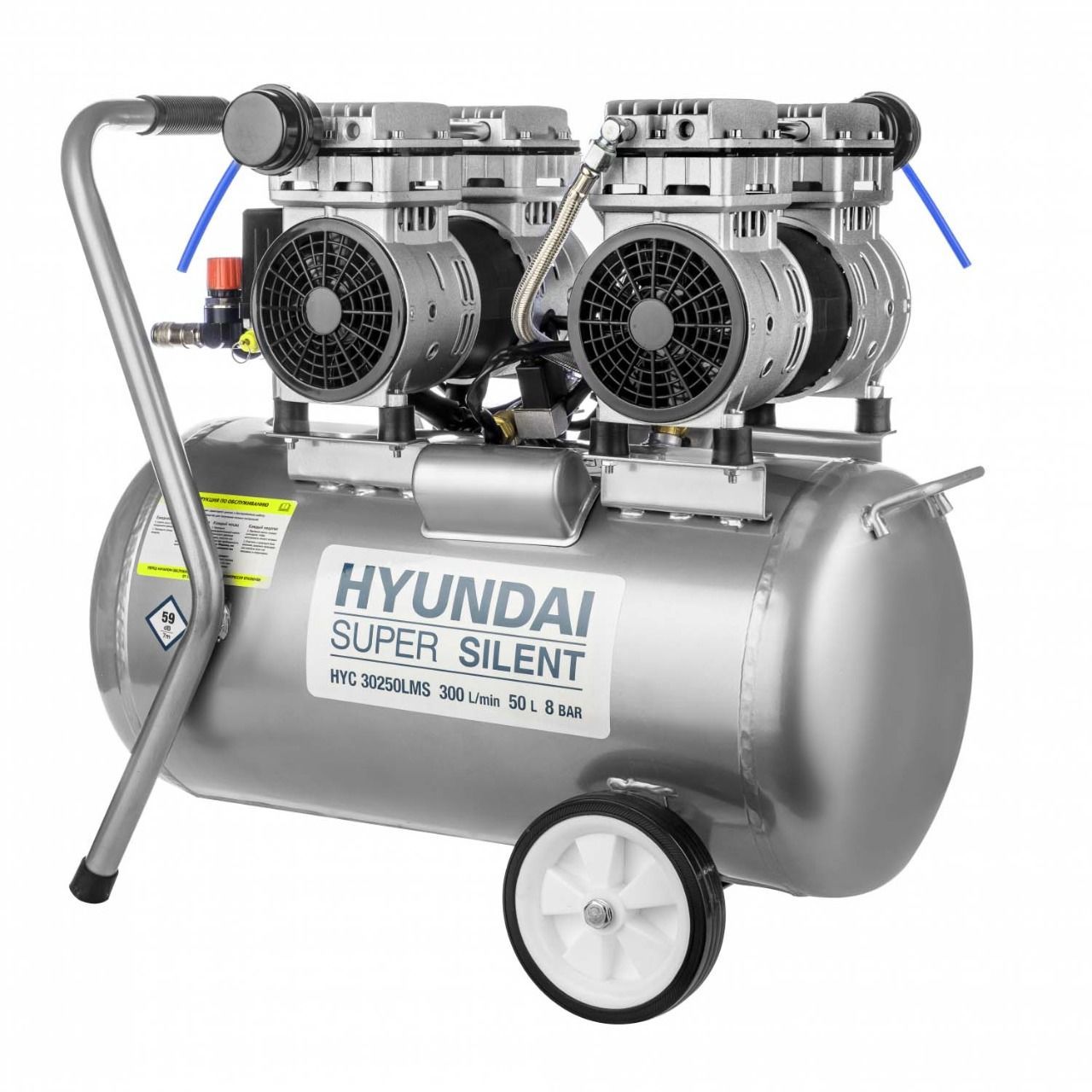 Компрессор Поршневой Hyundai Hyc 3050s Безмасляный Купить